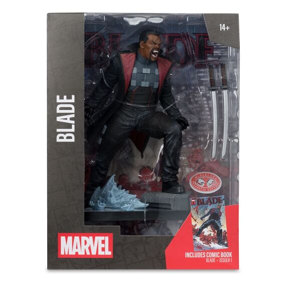 Figurka z komiksem Marvel 1/6 - Blade (Blade #1) [Red Platinum Edition]- Zdjęcie 6