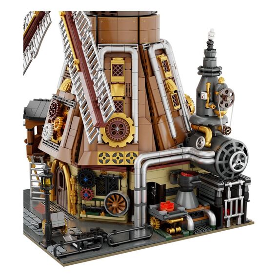 Klocki Pantasy Steampunk - Windmill Workshop- Zdjęcie 2
