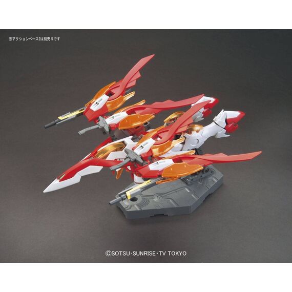Model figurki GUNDAM HGBF 1/144 Wing Gundam Zero Honoo- Zdjęcie 5