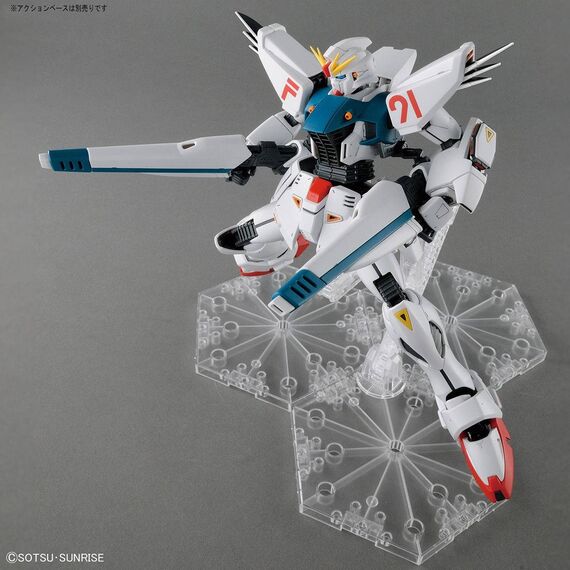 Model figurki GUNDAM MG 1/100 Gundam F91 VER. 2.0 BL- Zdjęcie 5