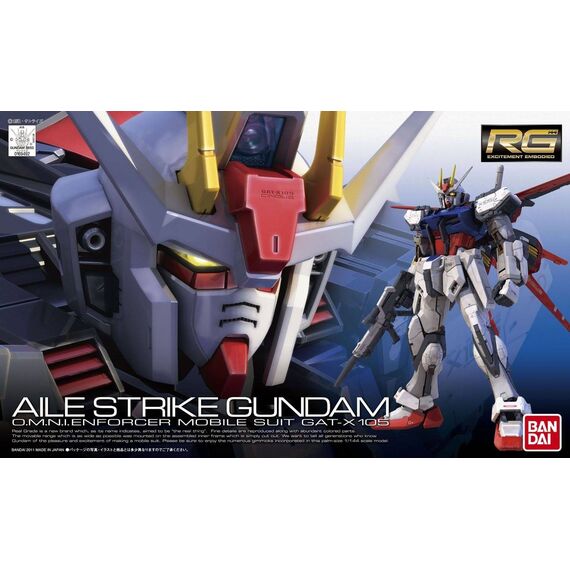 Model figurki GUNDAM RG 1/144 Aile Strike Gundam- Zdjęcie 2