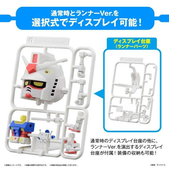 Model figurki GUNDAM 1/1 - Gunpla-Kun DX Set (with Runner Ver.)- Zdjęcie 4