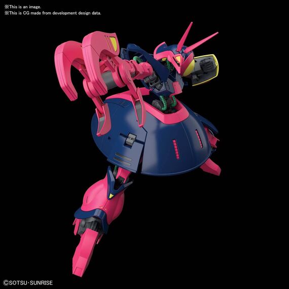 Model figurki GUNDAM HGUC 1/144 NRX-055 Baund Doc- Zdjęcie 4