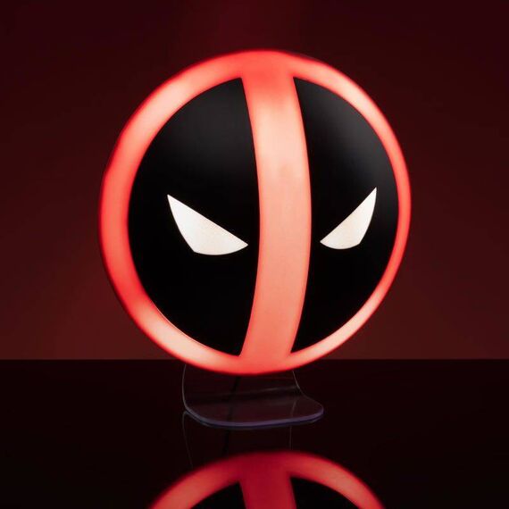 Lampka Marvel - Deadpool Logo- Zdjęcie 3