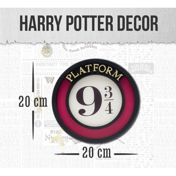 Lampka Harry Potter - Peron 9 3/4- Zdjęcie 5