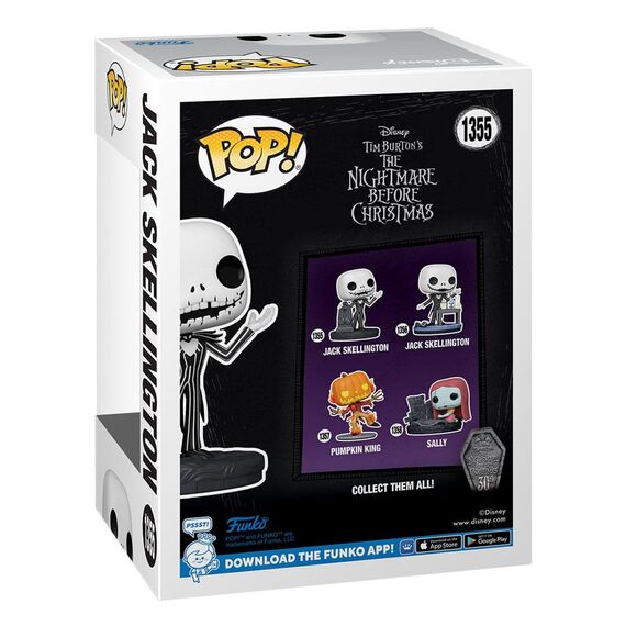 Figurka Nightmare before Christmas 30th Anniversary POP! - Jack Skellington (1355)- Zdjęcie 3