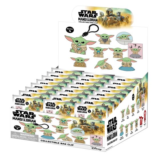 Tajemnicza zawieszka do plecaka / torby Star Wars The Mandalorian - Best of Grogu- Zdjęcie 3
