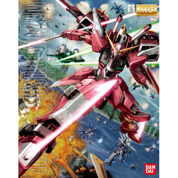Model figurki GUNDAM MG 1/100 - ZGMF-19A INFINITE JUSTICE GUNDAM- Zdjęcie 2