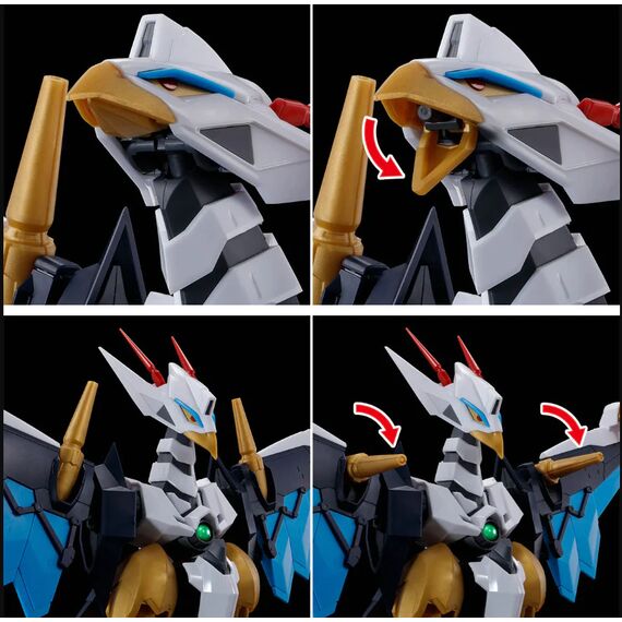 Model figurki GUNDAM HG Amplified IMGN - Kujinmaru- Zdjęcie 9