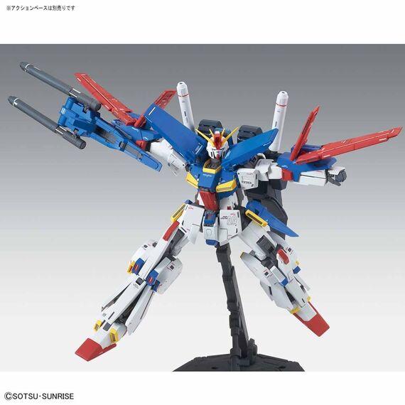 Model figurki GUNDAM MG 1/100 - ZZ GUNDAM VER.KA BL- Zdjęcie 6