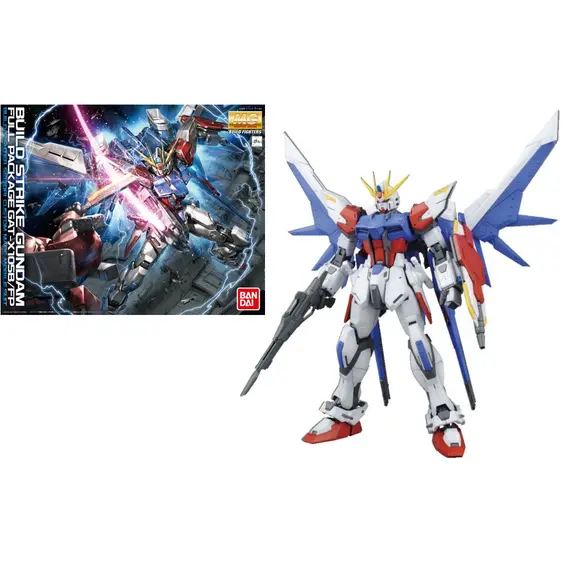 Model figurki GUNDAM MG Build Fighters 1/100 - Build Strike Gundam Full Package GAT-X 105B/FP