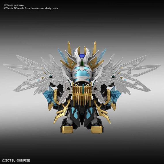 Model figurki GUNDAM SD Sangoku Soketsuden - Tian Ba Cao Cao Wing Gundam- Zdjęcie 2