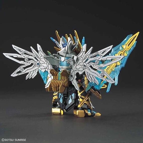 Model figurki GUNDAM SD Sangoku Soketsuden - Tian Ba Cao Cao Wing Gundam- Zdjęcie 3