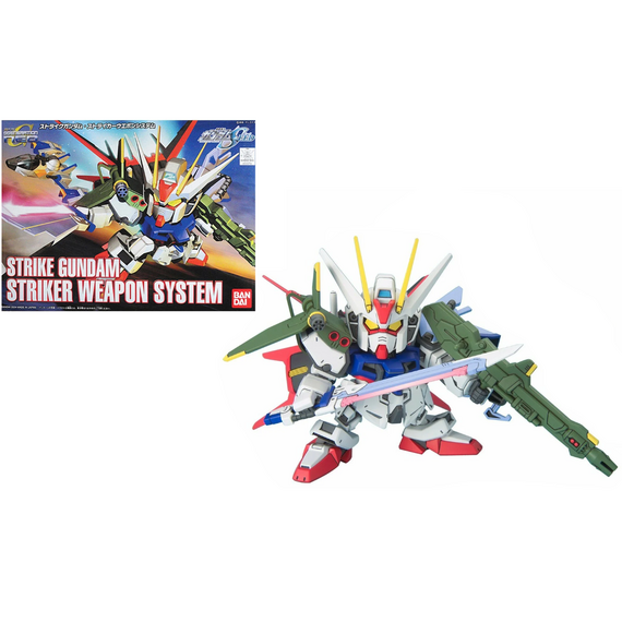 Model figurki GUNDAM SD G Generation Neo - Strike Gundam Striker Weapon System