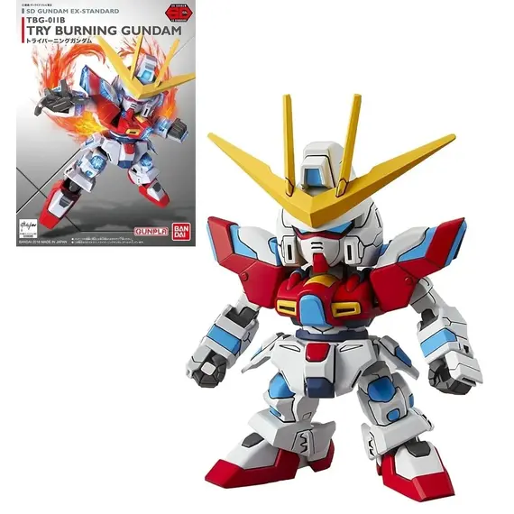 Model figurki GUNDAM SD EX-Standard - TBG-011B Try Burning Gundam