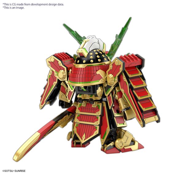 Model figurki SDW Heroes - Musha Gundam The 78th- Zdjęcie 2