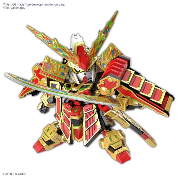 Model figurki SDW Heroes - Musha Gundam The 78th- Zdjęcie 3