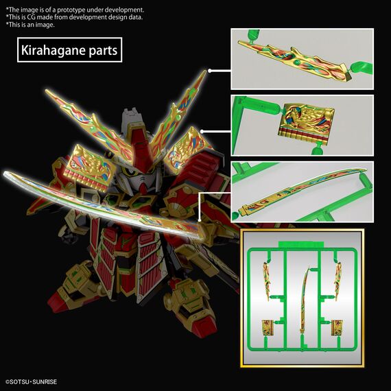 Model figurki SDW Heroes - Musha Gundam The 78th- Zdjęcie 5