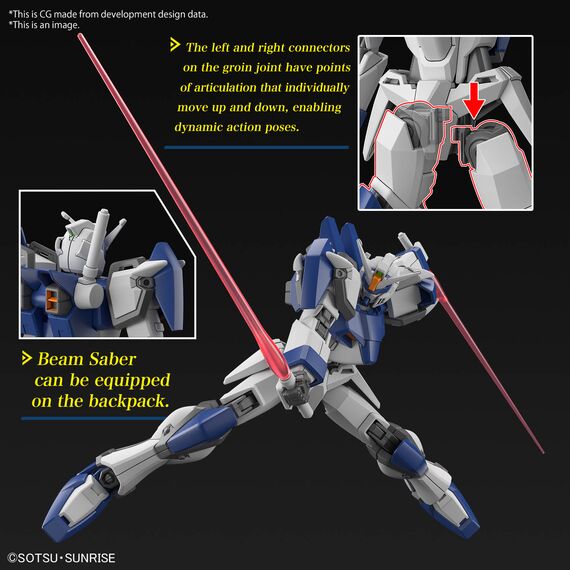 Model figurki GUNDAM HG Cosmic Era 1/144 - Duel Blitz Gundam- Zdjęcie 5