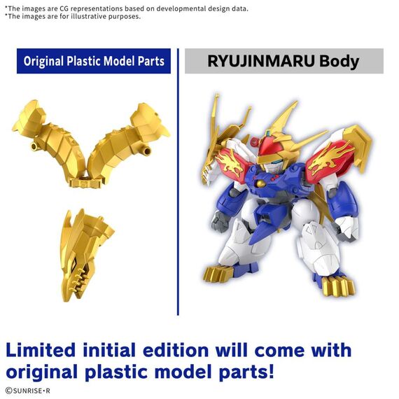 Model figurki GUNDAM SD Mashin Creator Wataru - Ryujinmaru (Limited Initial Edition)- Zdjęcie 3