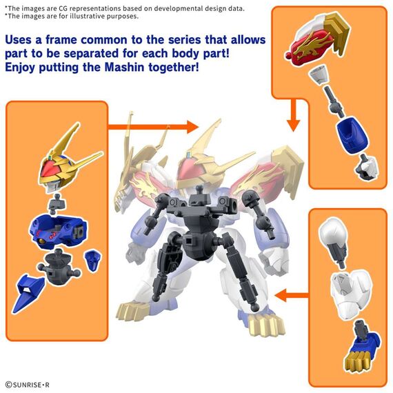 Model figurki GUNDAM SD Mashin Creator Wataru - Ryujinmaru- Zdjęcie 3