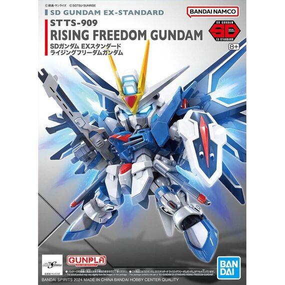 Model figurki GUNDAM SD EX-STANDARD - STTS-909 RISING FREEDOM GUNDAM- Zdjęcie 8