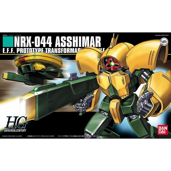 Model figurki GUNDAM HGUC 1/144 - NRX-044 Asshimar- Zdjęcie 2
