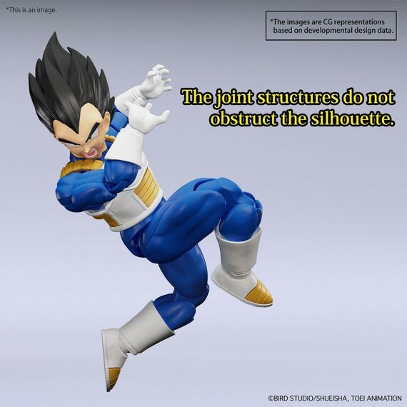 Figurka do złożenia Dragon Ball Z Figure-Rise Standard - Vegeta (New Special Ver.)- Zdjęcie 4