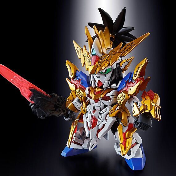 Model figurki GUNDAM SD Sangoku Soketsuden - Liu Bei Unicorn Gundam- Zdjęcie 2