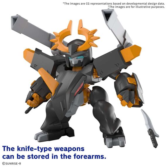 Model figurki GUNDAM SD Mashin Creator Wataru - Jyugohmaru- Zdjęcie 4