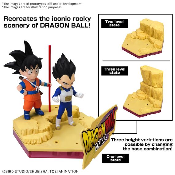Zestaw 2 figurek do złożenia Dragon Ball Daima - Son Goku (Mini) & Vegeta (Mini)- Zdjęcie 2