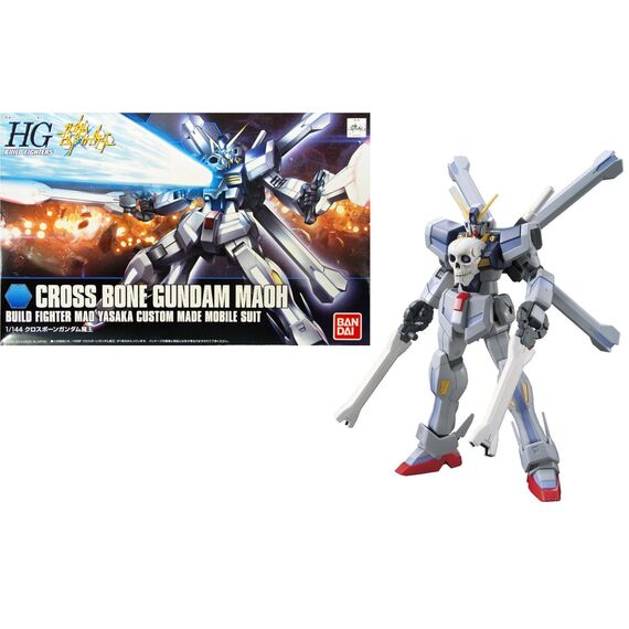 Model figurki GUNDAM HG Build Fighters 1/144 - Cross Bone Gundam Maoh