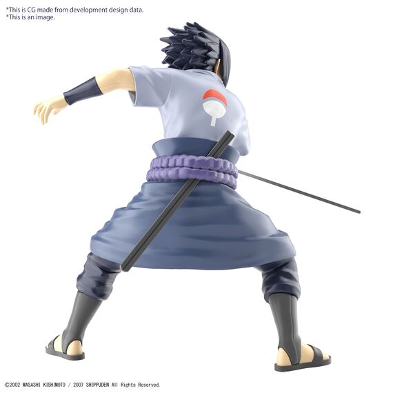Figurka do złożenia Naruto Shippuden Entry Grade - Sasuke Uchiha- Zdjęcie 2