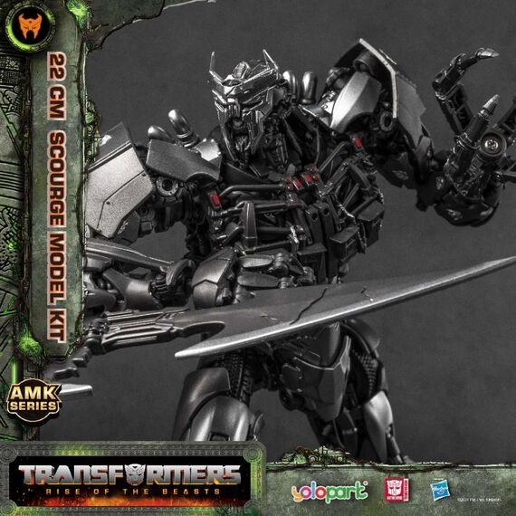 Figurka do złożenia Transformers: Rise Of The Beasts AMK - Scourge- Zdjęcie 9