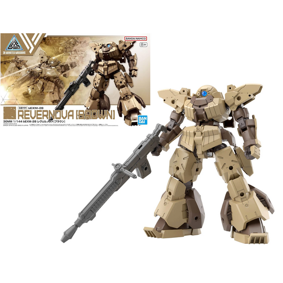 Model Figurki 30MM 1/144 - bEXM-28 Revernova (Brown)