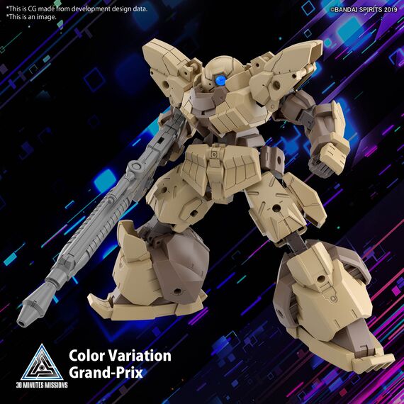 Model Figurki 30MM 1/144 - bEXM-28 Revernova (Brown)- Zdjęcie 6