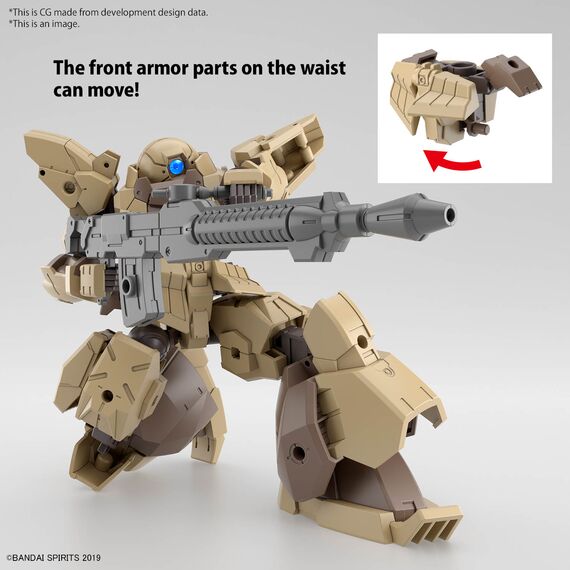Model Figurki 30MM 1/144 - bEXM-28 Revernova (Brown)- Zdjęcie 4