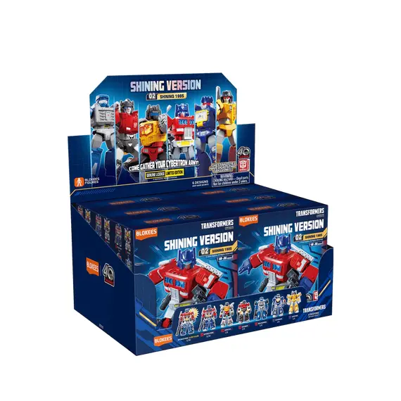 Tajemnicza figurka do złożenia Transformers Blokees Shining Version 02 Shining 1985- Zdjęcie 3