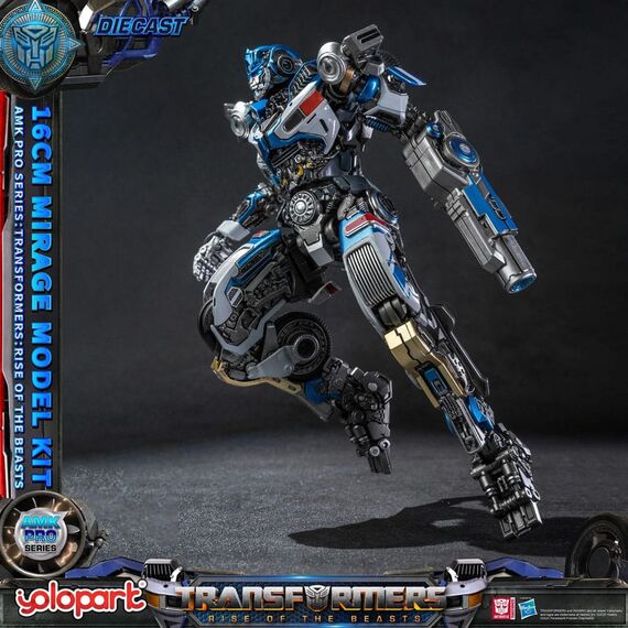 Figurka do złożenia Transformers: Rise Of The Beasts AMK Pro - Mirage- Zdjęcie 10