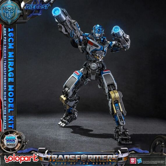 Figurka do złożenia Transformers: Rise Of The Beasts AMK Pro - Mirage- Zdjęcie 13