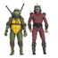 Zestaw 2 figurek Teenage Mutant Ninja Turtles (1990) - Shredder vs Leonardo (Rooftop Battle)