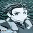 Koc z polaru Demon Slayer Kimetsu no Yaiba - Tanjiro & Tengen (150x120cm)- Zdjęcie 2
