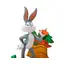 Figurka Zwariowane Melodie SG - Królik Bugs (58)- Zdjęcie 8
