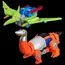 Zestaw 2 figurek Transformers Age of the Primes Leader Class - G2 Universe Dinobots Swoop & Sludge- Zdjęcie 2