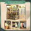 Drewniany model do sklejania Book Nook - Muse Bookstore- Zdjęcie 6
