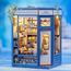Drewniany model do sklejania Book Nook - Literature Bookstore- Zdjęcie 2