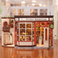 Drewniany model do sklejania Miniature House - Thames Bookstore- Zdjęcie 2