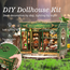 Drewniany model do sklejania Miniature House - Blossom Florist- Zdjęcie 2