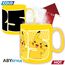 Duży kubek zmieniający kolor Pokemon - Pikachu #025 (460 ml)