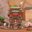Drewniany model do sklejania Onsen Saga Desktop Storage- Zdjęcie 2